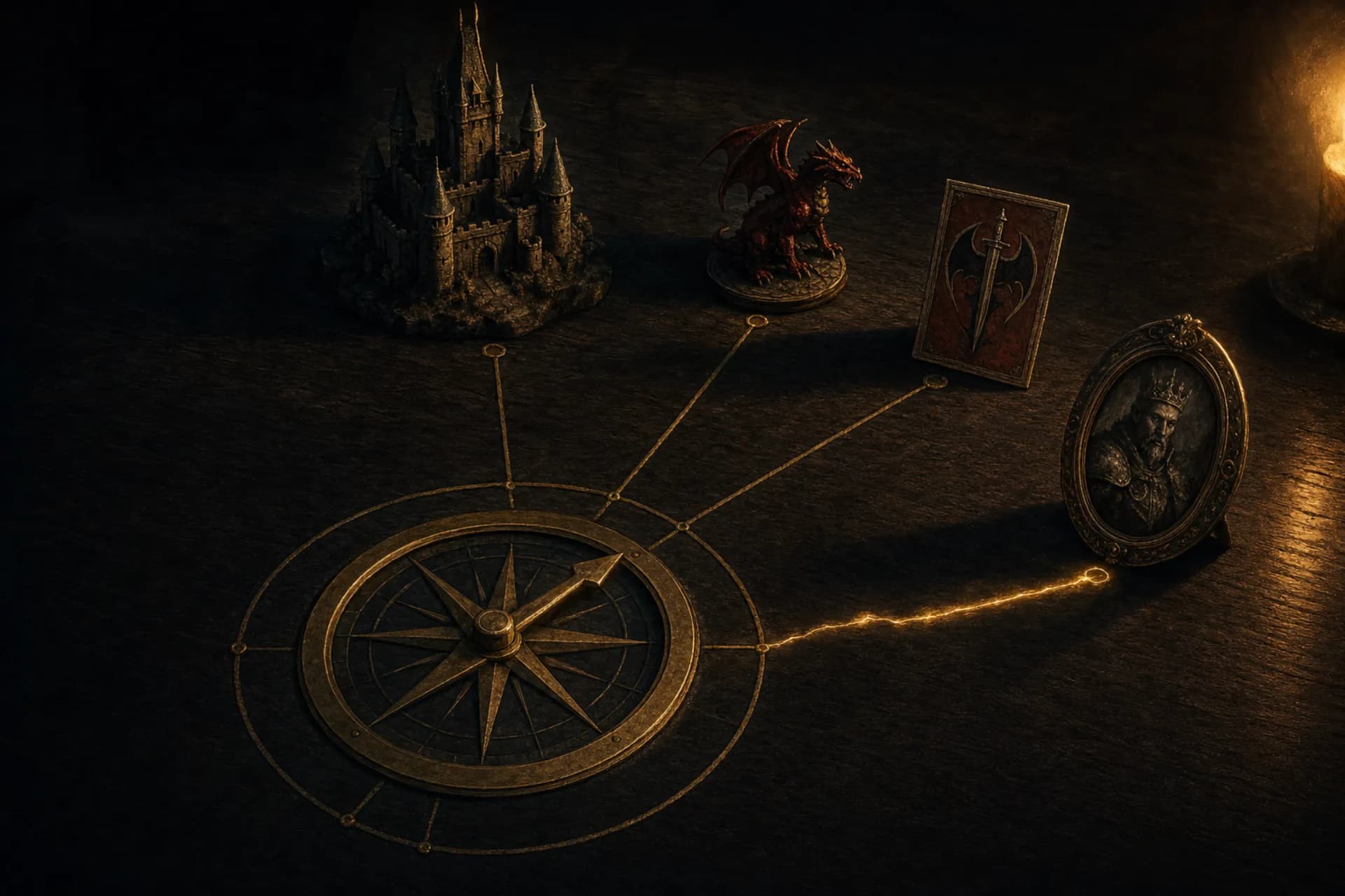 Companion response referencing specific campaign NPCs, locations, and events from prior sessions