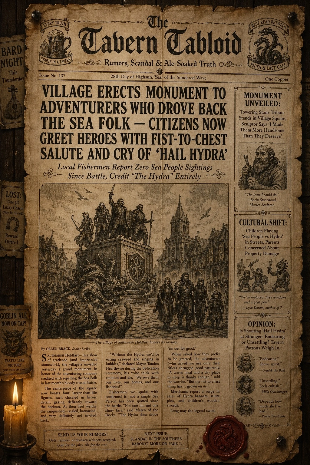The Tavern Tabloid