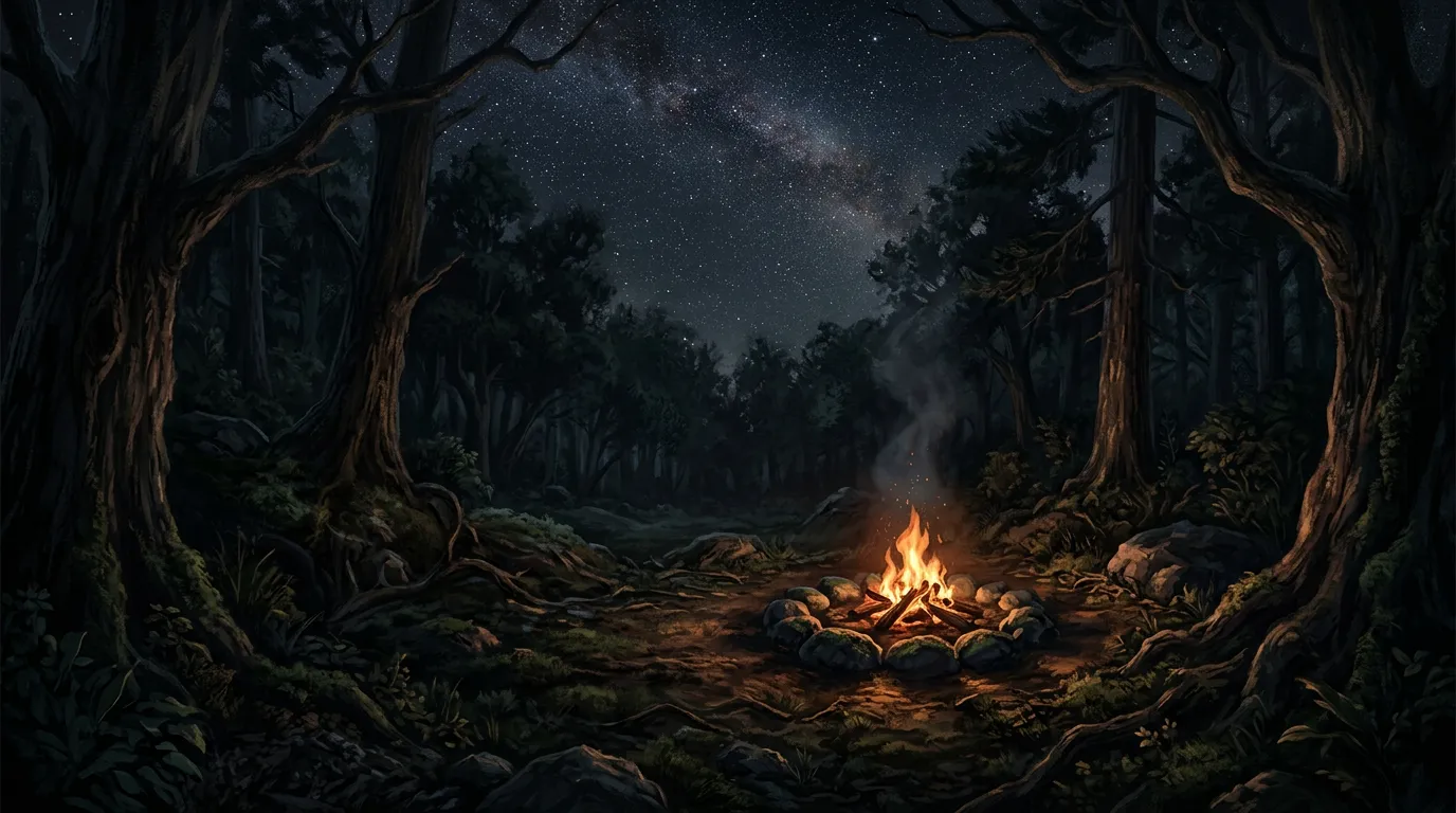 Camp by the Fire